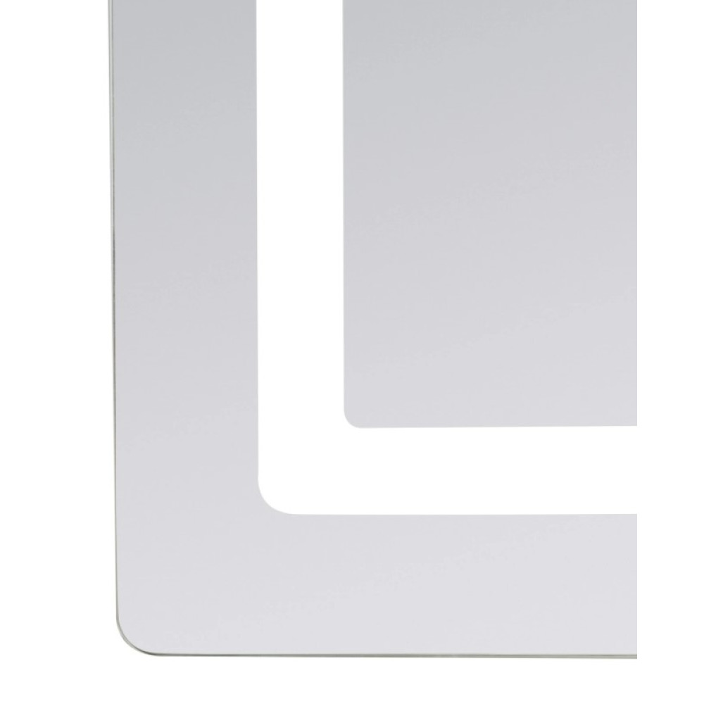 Дзеркало Lidz Kubis (KU2) 1000х800 мм з LED-підсвічуванням Touch LD78LF6141008048450