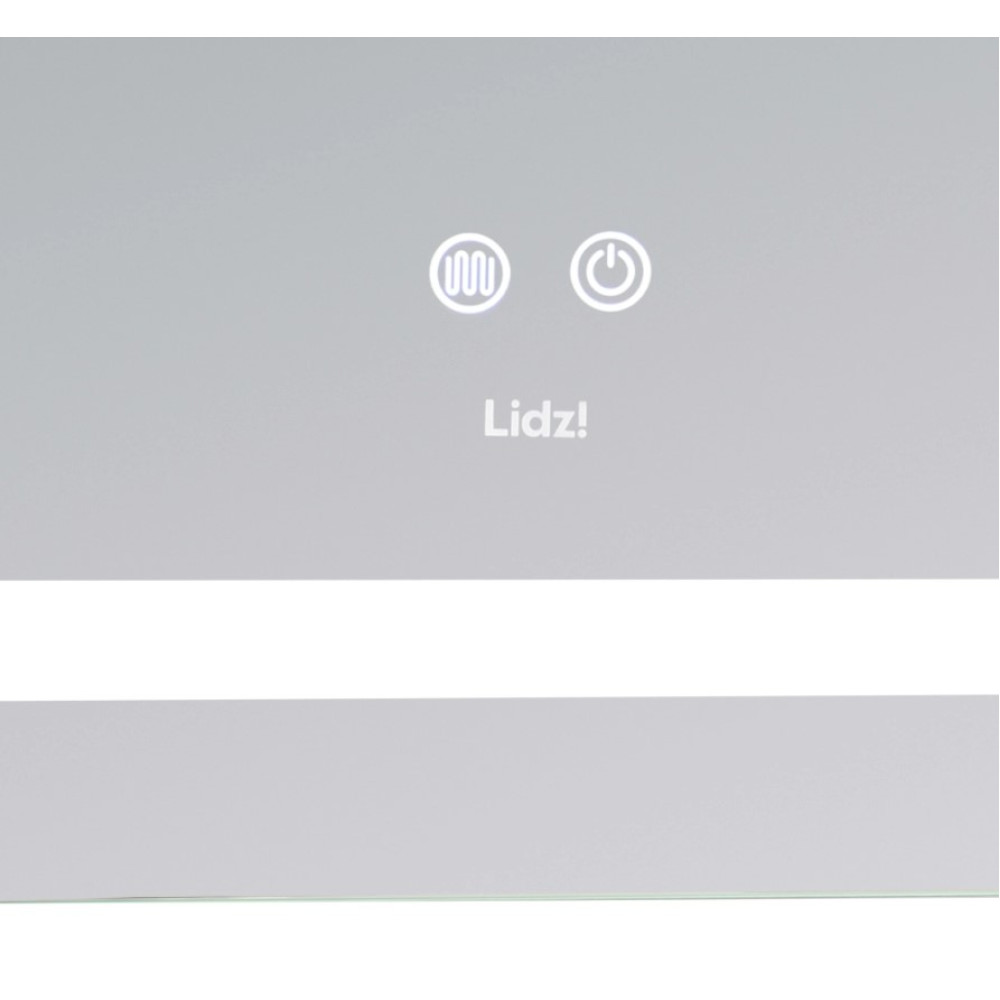 Дзеркало Lidz Kubis (KU2) 1000х800 мм з LED-підсвічуванням Touch LD78LF6141008048450
