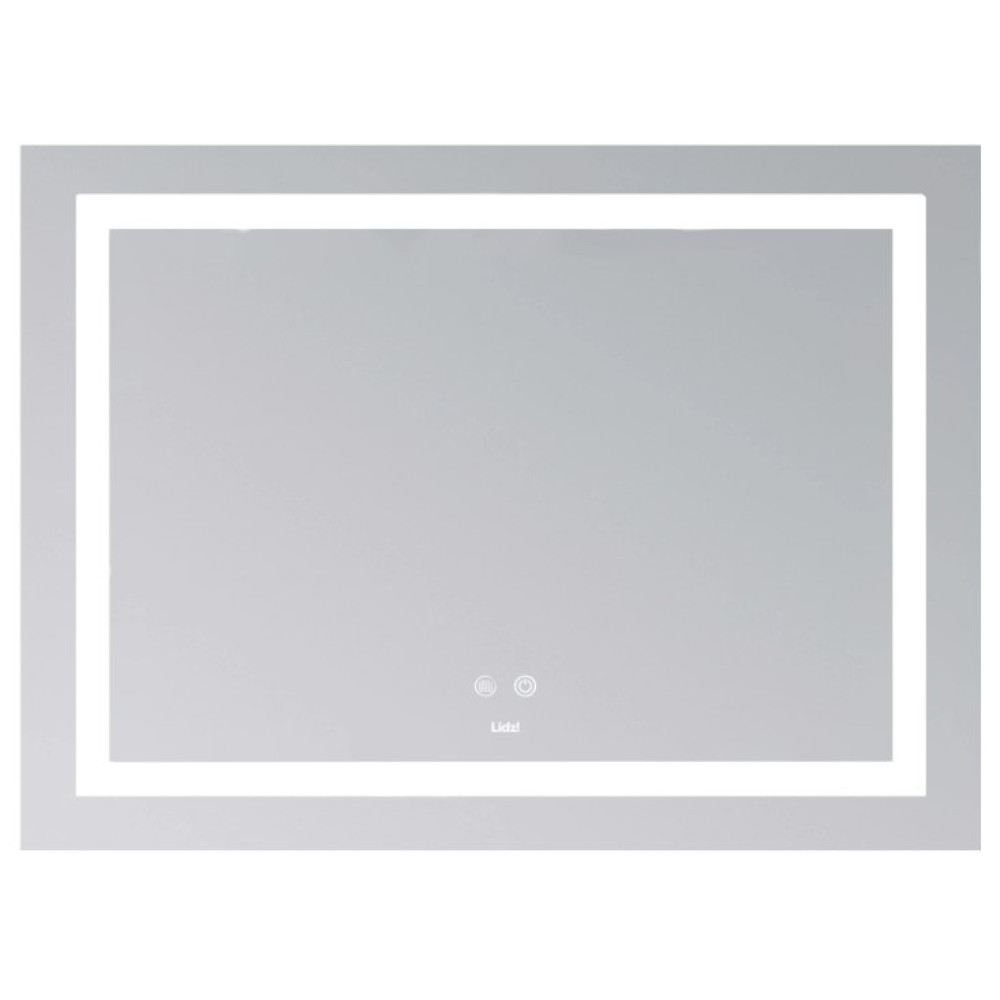Дзеркало Lidz Kubis (KU1) 900х700 мм з LED-підсвічуванням Touch LD78LF9049070