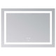 Дзеркало Lidz Kubis (KU1) 900х700 мм з LED-підсвічуванням Touch LD78LF9049070
