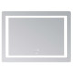 Дзеркало Lidz Kubis (KU2) 900х700 мм з LED-підсвічуванням Touch LD78LF90448452