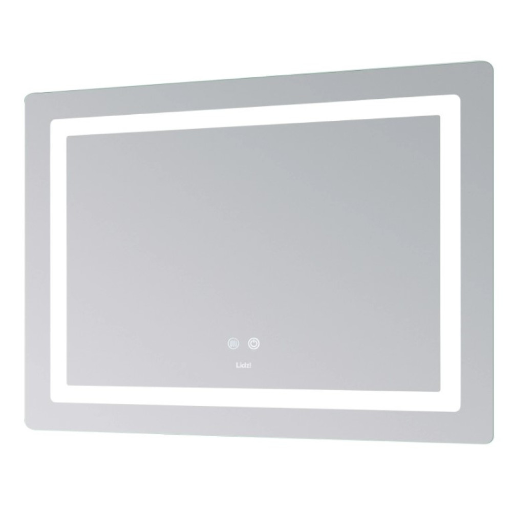 Дзеркало Lidz Kubis (KU2) 900х700 мм з LED-підсвічуванням Touch LD78LF90448452