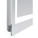 Дзеркало Lidz Kubis (KU2) 900х700 мм з LED-підсвічуванням Touch LD78LF90448452