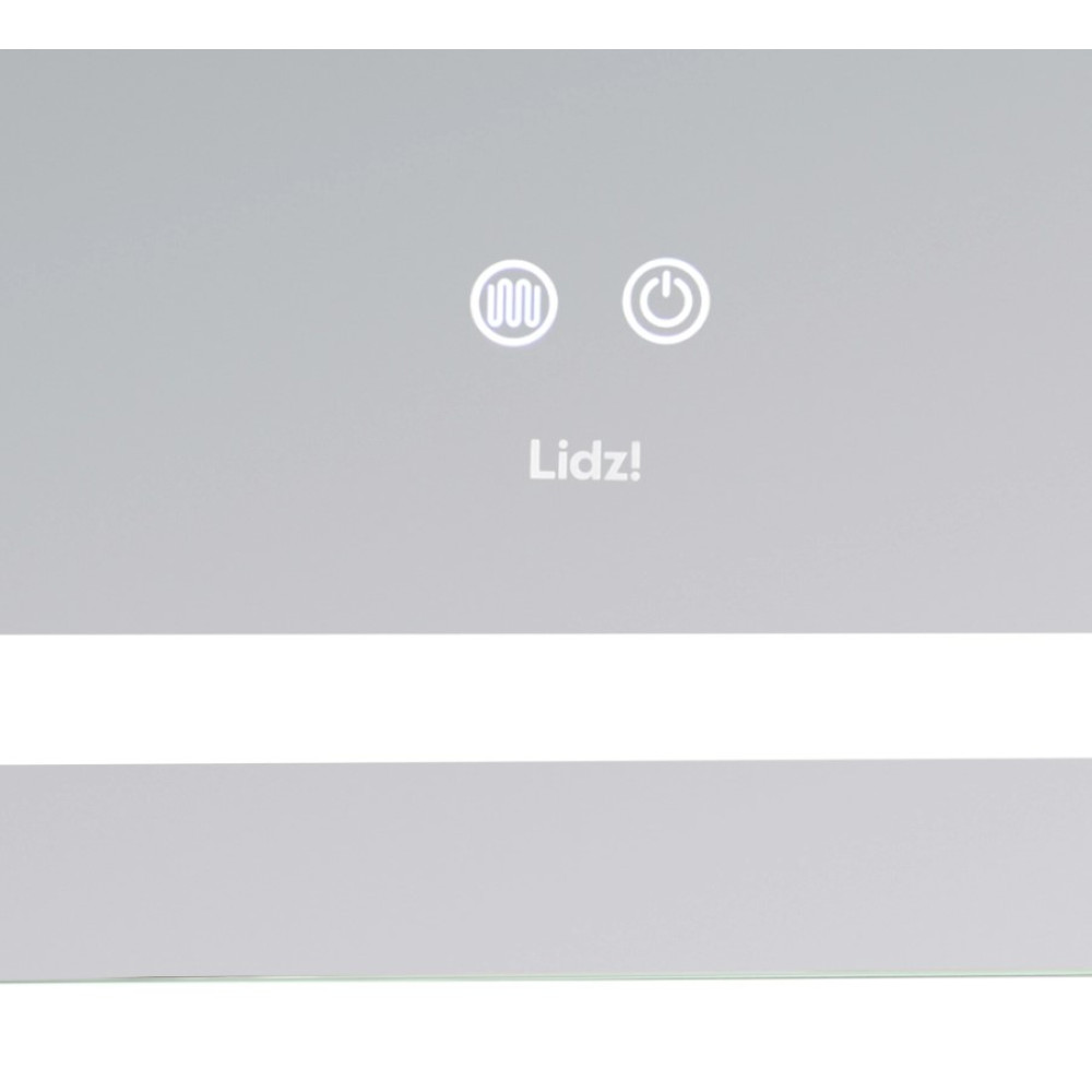 Дзеркало Lidz Kubis (KU2) 900х700 мм з LED-підсвічуванням Touch LD78LF90448452