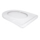 Сидения для унитаза Qtap с микролифтом Slim Duroplast, Quick Release QTSC179W48675
