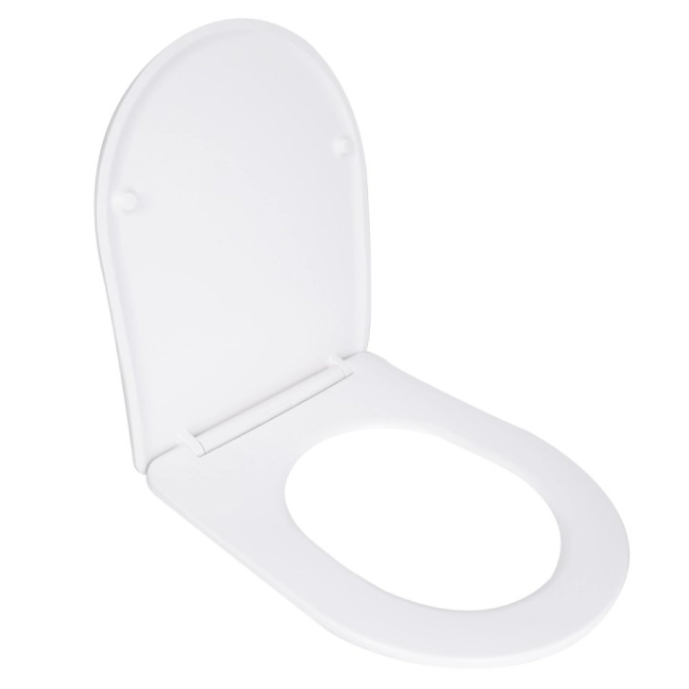 Сидения для унитаза Qtap с микролифтом Slim Duroplast, Quick Release QTSC179W48675