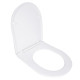 Сидения для унитаза Qtap с микролифтом Slim Duroplast, Quick Release QTSC179W48675