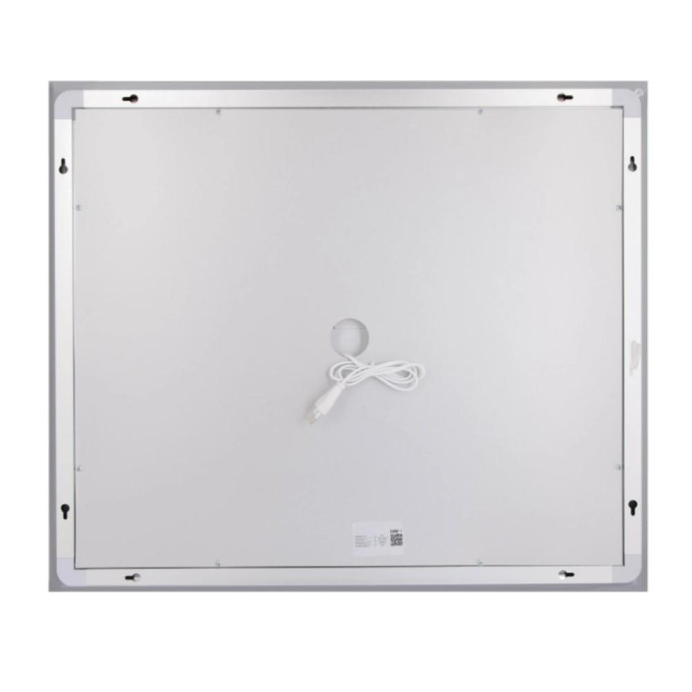 Дзеркало Lidz Kubis (KU1) 600х700 мм, прямокутне, з LED-підсвічуванням Touch LDKU60070049285