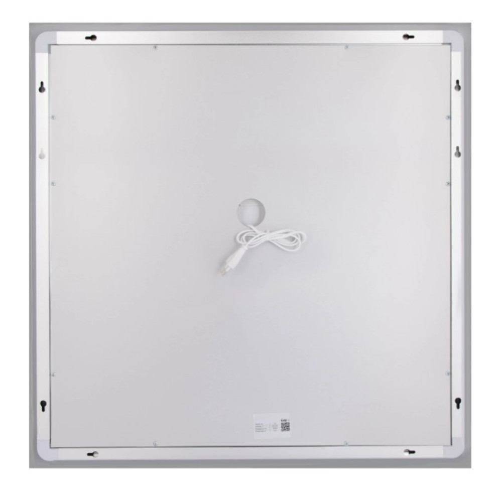 Дзеркало Lidz Kubis (KU1) 700х700 мм, прямокутне, з LED-підсвічуванням Touch LDKU70070049287