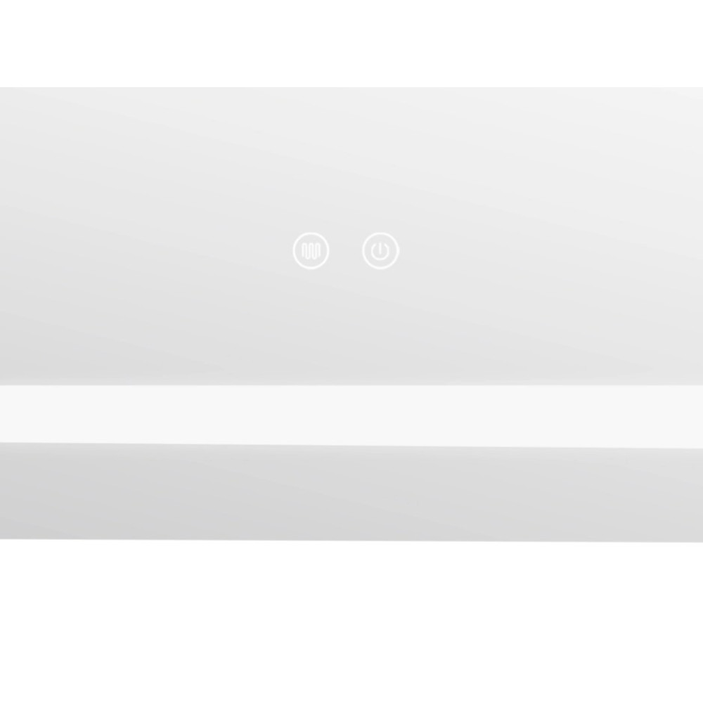Дзеркало Lidz Kubis (KU2) 700х700 мм, прямокутне, з LED-підсвічуванням Touch LDKU70070049288