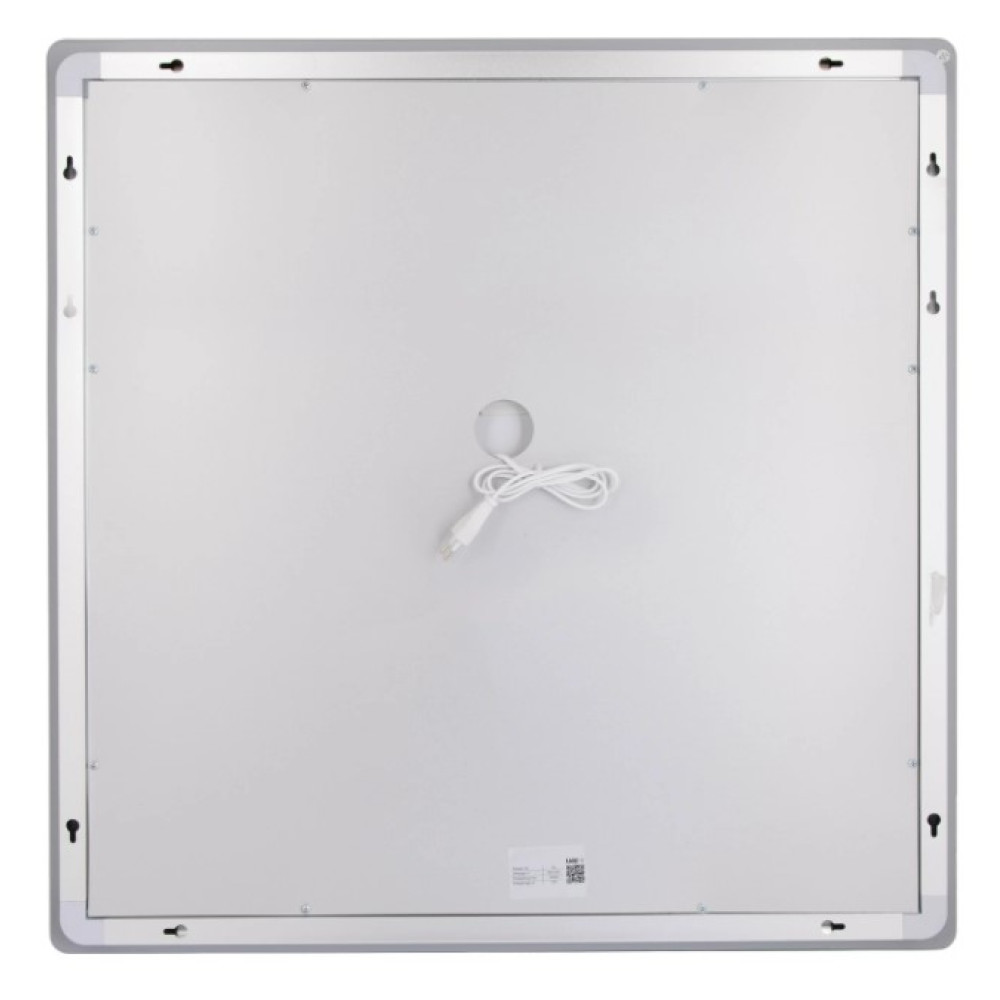 Дзеркало Lidz Kubis (KU2) 700х700 мм, прямокутне, з LED-підсвічуванням Touch LDKU70070049288