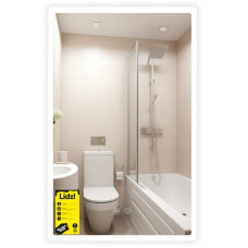 Зеркало Lidz Orion (OR2) 500х800 мм, прямоугольное, с LED-подсветкой Touch LDOR500800492911