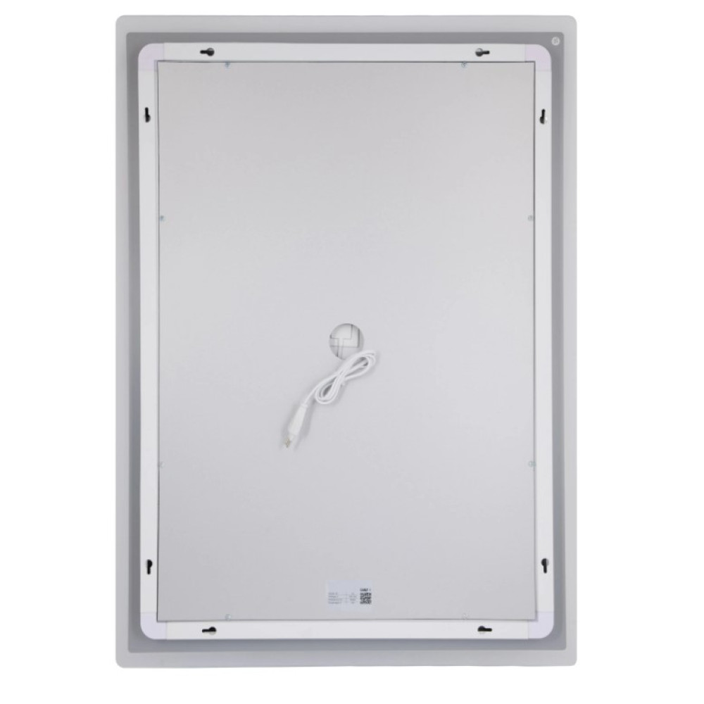 Дзеркало Lidz Orion (OR2) 600х800 мм, прямоугольное, с LED-подсветкой Touch LDOR60080049292