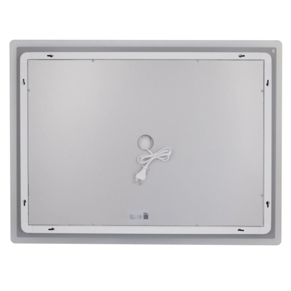 Дзеркало Lidz Orion (OR2) 800х600 мм, прямокутне, з LED-підсвічуванням Touch LDOR80060049294