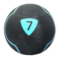 Медбол LivePro SOLID MEDICINE BALL чорний Уні 7кг LP8110-7
