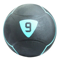 Медбол LivePro SOLID MEDICINE BALL чорний Уні 9кг LP8110-9