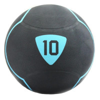 Медбол LivePro  SOLID MEDICINE BALL чорний Уні 10кг LP8110-10