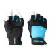 Рукавички для тренувань LivePro FITNESS GLOVES блакитний, чорний Уні M LP8260-M