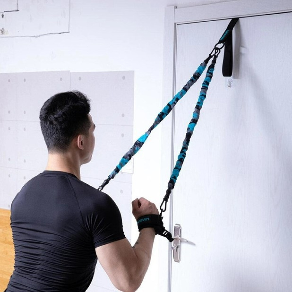 Еспандер LivePro MULTIFUNCTIONAL TRAINING чорний, блакитний Уні 6x11x40см LP8427