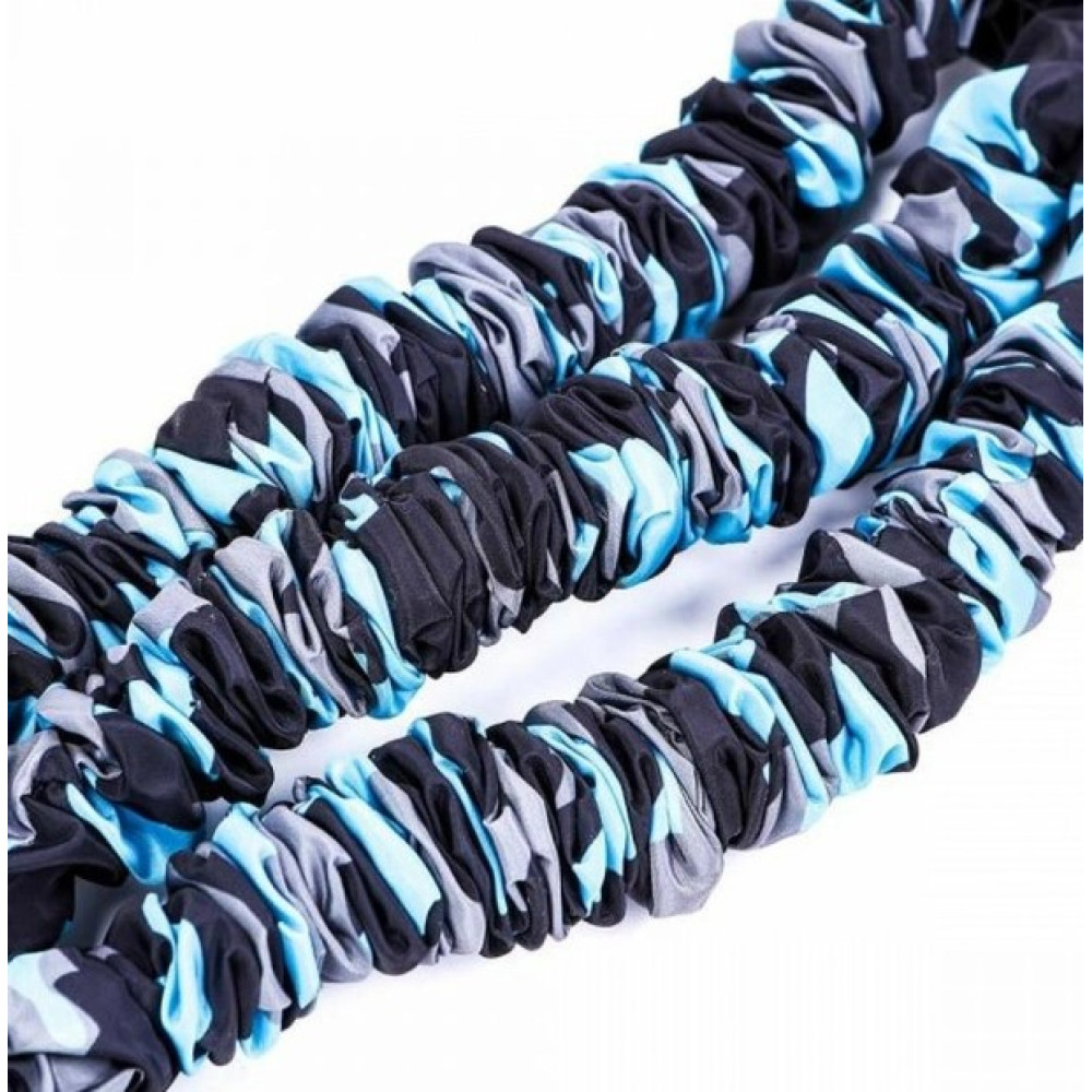 Еспандер LivePro PULL-UP AUXILIARY BELT чорний, блакитний Уні 6x12x40см LP8428