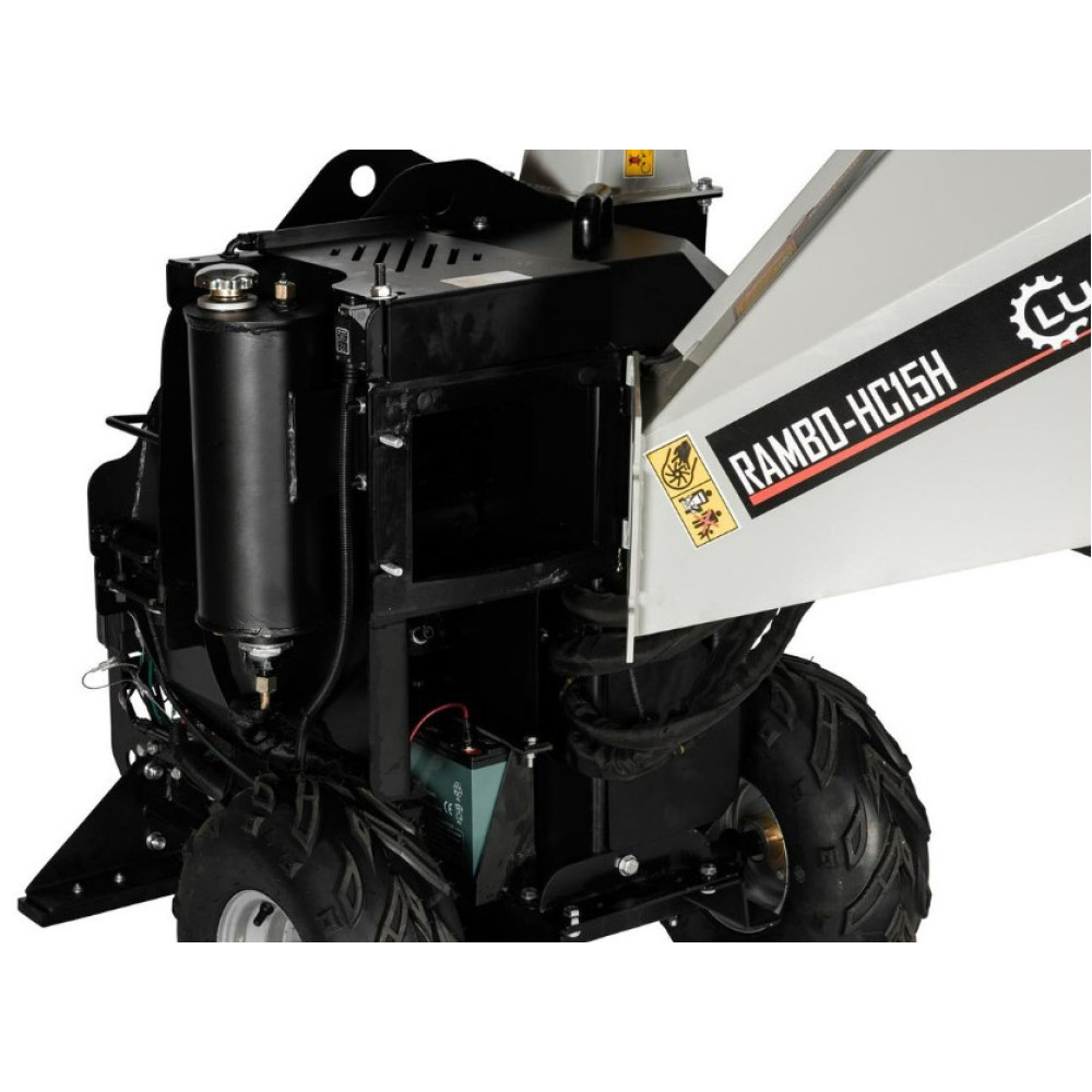 Бензиновый измельчитель Lumag с дисковым режущим аппаратом RAMBO-HC15H
