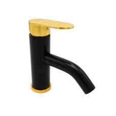 Смеситель для раковины MILLZ MRS-AL-B-13(Black&Gold) 1/12 (ТР-00026977)