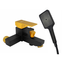 Змішувач для ванни MILLZ MRS-AL-F1(Black&Gold) 1/10 (ТР-00026988)