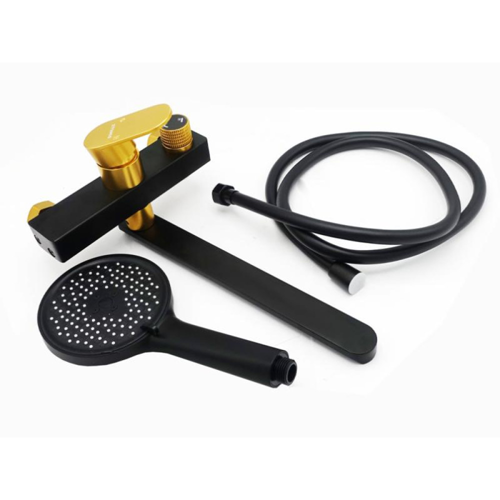 Смеситель для ванной MILLZ MRS-AL-F10 (Black&Gold) 1/10 (ТР-00027525)