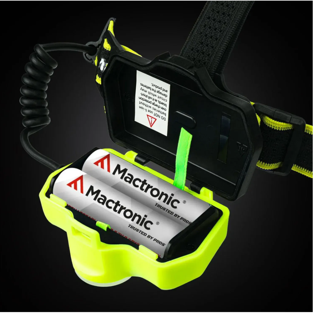 Ліхтар налобний Mactronic Ultimo X1000 (1000 Lm) Cool White/Red Type-C Recharg Helmet Kit (PHL0012) (DAS303693)