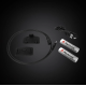 Ліхтар налобний Mactronic Ultimo X1000 (1000 Lm) Cool White/Red Type-C Recharg Helmet Kit (PHL0012) (DAS303693)