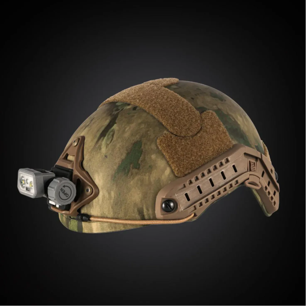 Ліхтар налобний Mactronic Prism (650 Lm) Cool White/RGB LED Recharg Type-C Helmet Kit (THL0141) (DAS303696)