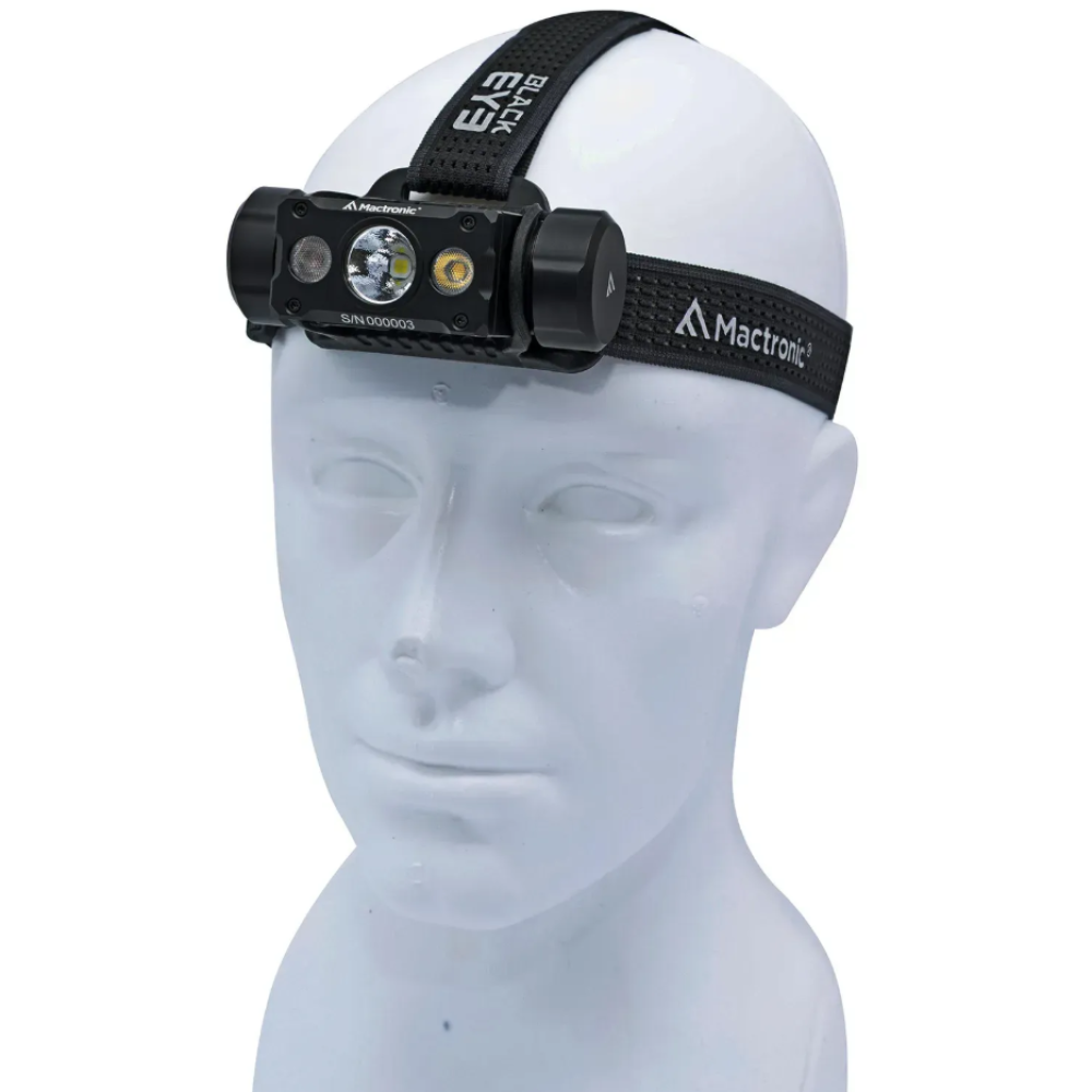 Ліхтар налобний Mactronic Black Eye H40 (4000 Lm) Cool White/Red LED Rechargeable Type-C (THL0061) (DAS303952)