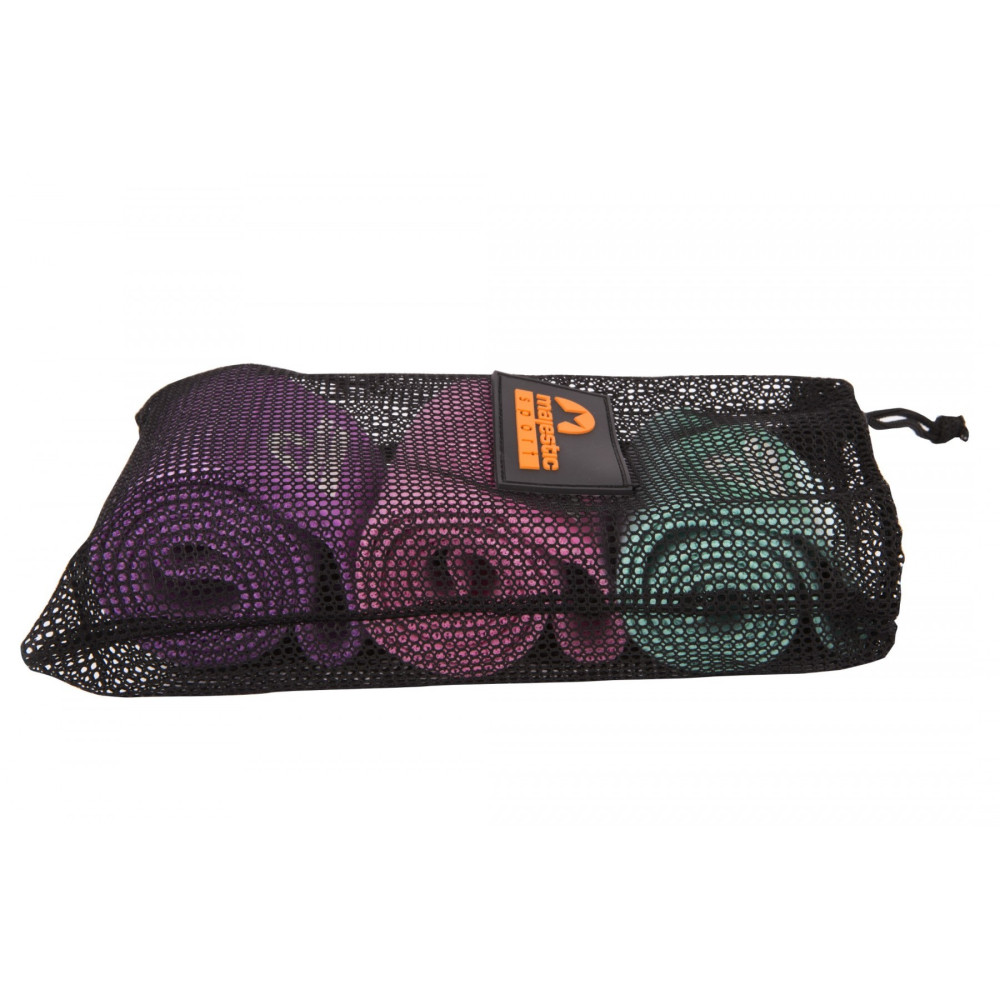 Резинки для фітнесу з тканини Majestic Sport Hip Band набір 13-37 кг 3 шт (M-HB-4503)