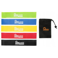 Резинки для фітнесу Majestic Sport Home Mini Band набір 5-25 кг 5 шт (M-HMB-4216)