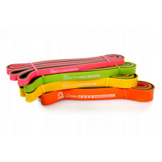 Резиновые петли Majestic Sport Pro Power Band BiColor набор 7-40 кг 4 шт (M-PB-4019)