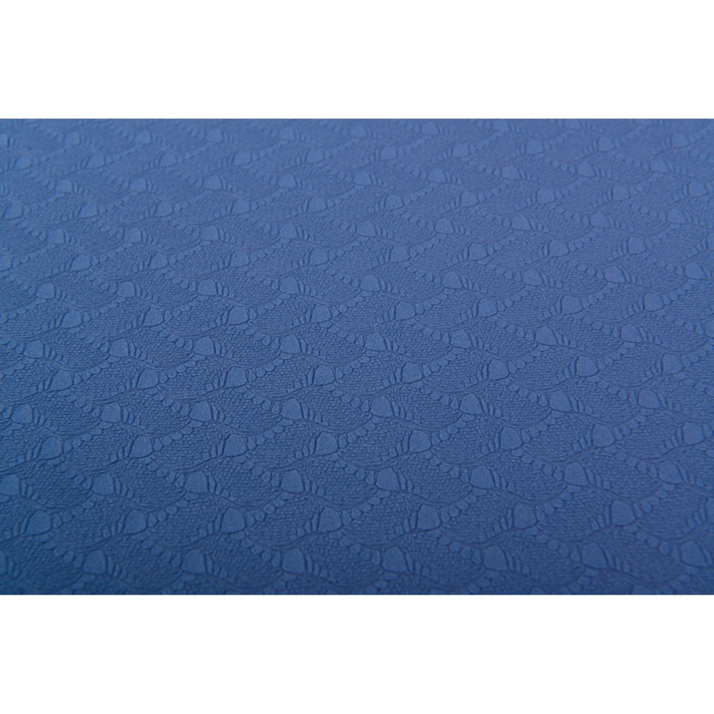 Килимок спортивний Majestic Sport TPE 6 мм для йоги та фітнесу Blue/Sky Blue (GVT5010/B)