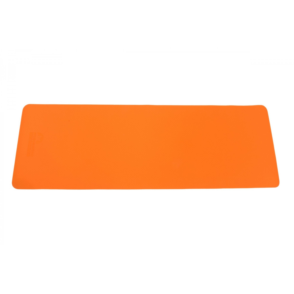 Килимок спортивний Majestic Sport TPE 6 мм для йоги та фітнесу Orange/Black (GVT5010/O)
