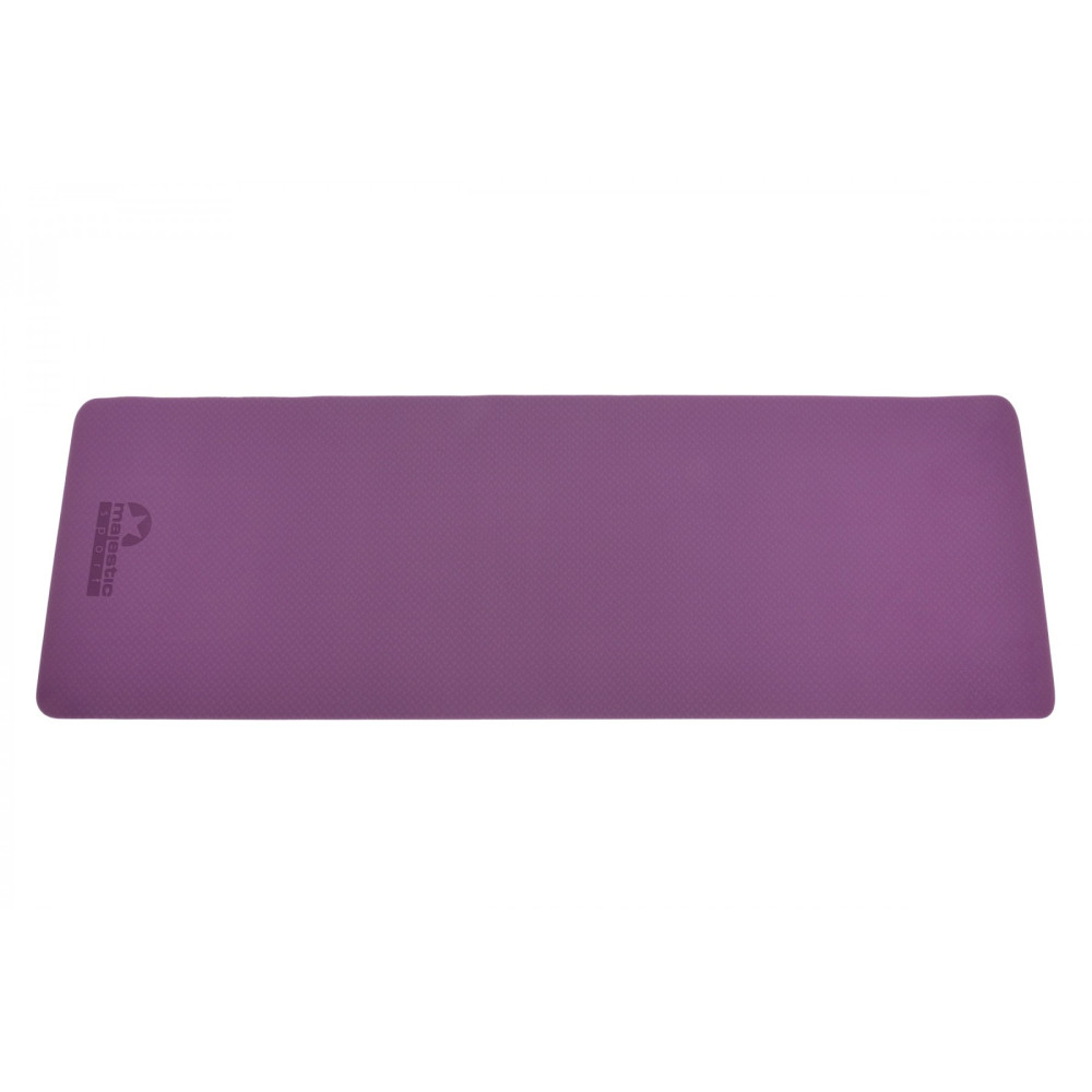 Килимок спортивний Majestic Sport TPE 6 мм для йоги та фітнесу Purple/Pink (GVT5010/P)