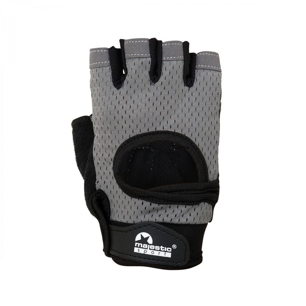 Перчатки для фитнеса Majestic Sport (XL) Black/Grey M-SFG-G-XL