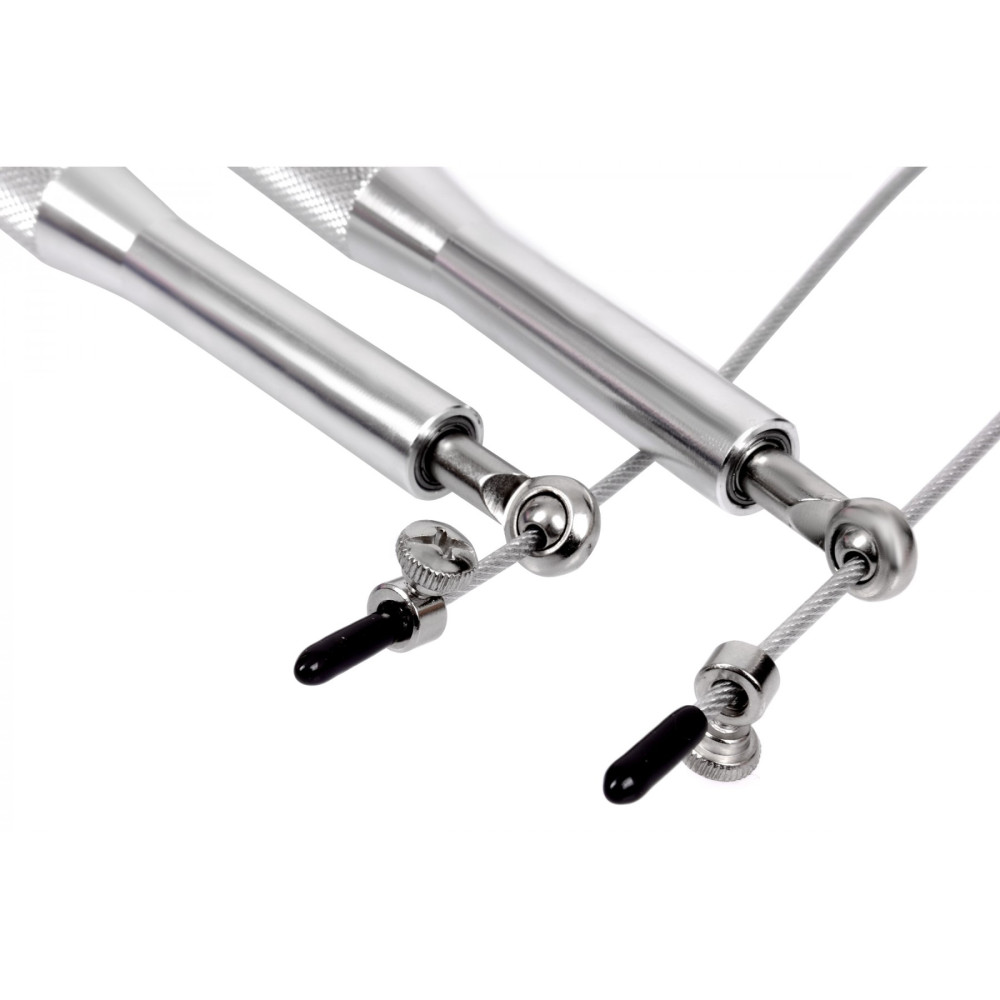 Скакалка Majestic Sport швидкісна для кросфіту Speed Rope GVA6019/GREY