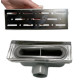 Душовий канал Maxiflow Classic Legal 20 см грати Дощ 4013.0Y050K.020.1