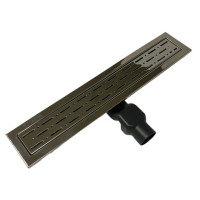 Душевой канал Maxiflow VEGA LUX 50 см решетка Дождь 4079.0Y050K.050.1