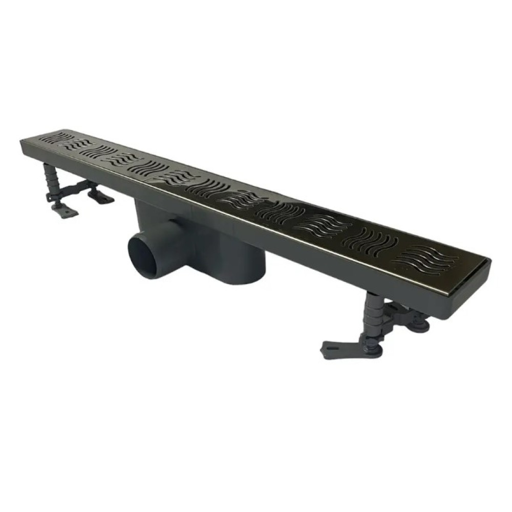 Душовий канал Maxiflow Classic Line 60 см решітка Хвиля 4012.0Y050K.060.1
