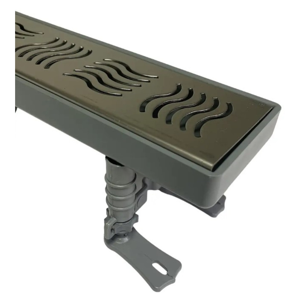 Душовий канал Maxiflow Classic Line 60 см решітка Хвиля 4012.0Y050K.060.1