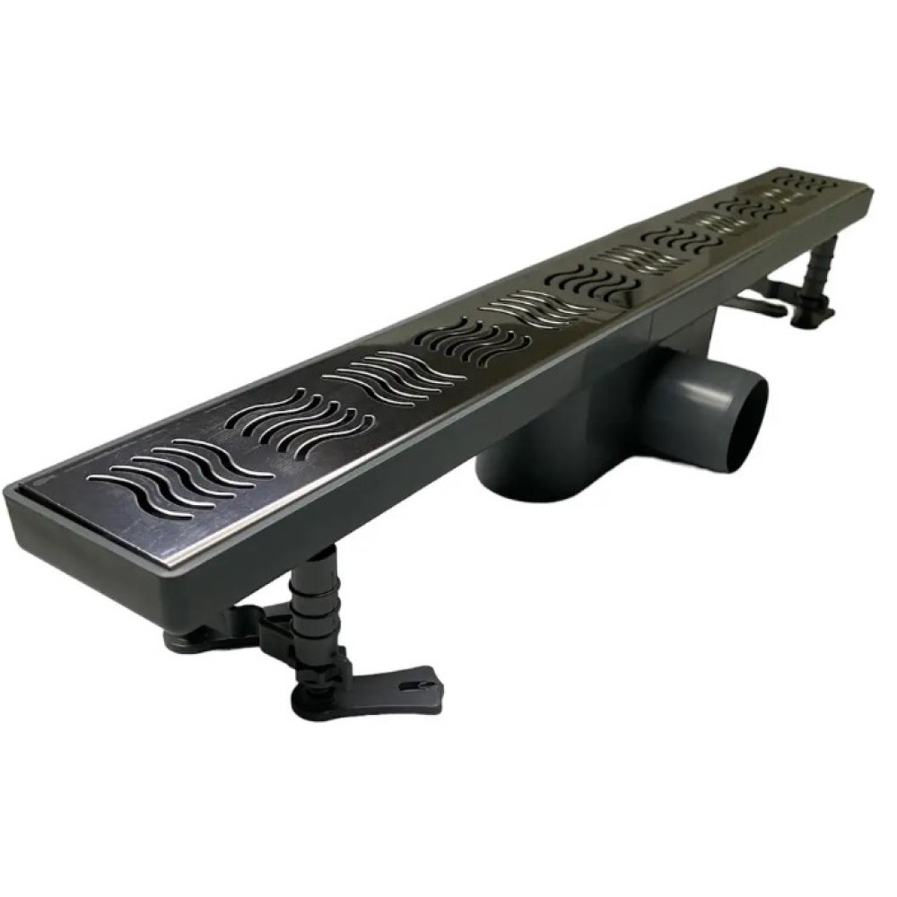Душовий канал Maxiflow Classic Line 60 см решітка Хвиля 4012.0Y050K.060.1