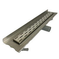 Душевой канал с горизонтальным фланцем Maxiflow Standart Line 60 см решетка Дождь 4053.0Y050K.060.1