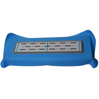 Душевой канал с горизонтальным фланцем Maxiflow Standart Line 33 см решетка Дождь 4022.TY050K.033.1