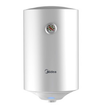 Водонагреватель Midea 30 л, 1500 Вт, "мокрый" ТЭН, вертикальный, цилиндрический, белый (D30-15F6(W))