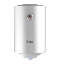 Водонагреватель Midea 100 л, 1500 Вт, "сухой", вертикальный, цилиндрический, белый, (D100-15F6(D))