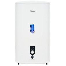 Водонагреватель Midea 100 л, 2,0 кВт, "мокрый" ТЭН, вертикальный, прямоугольный, белый (D100-20ED2(W))